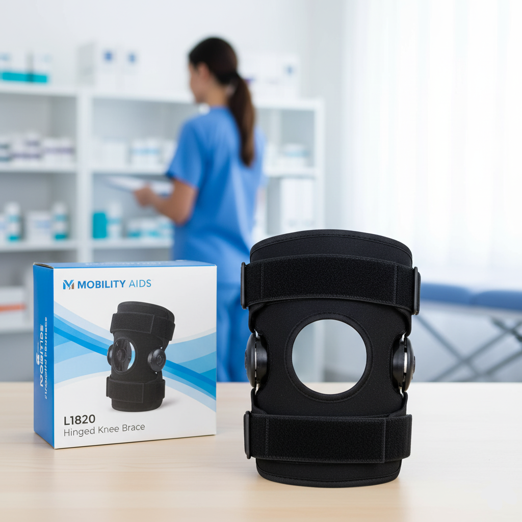 L 1820 Hinged Knee Brace