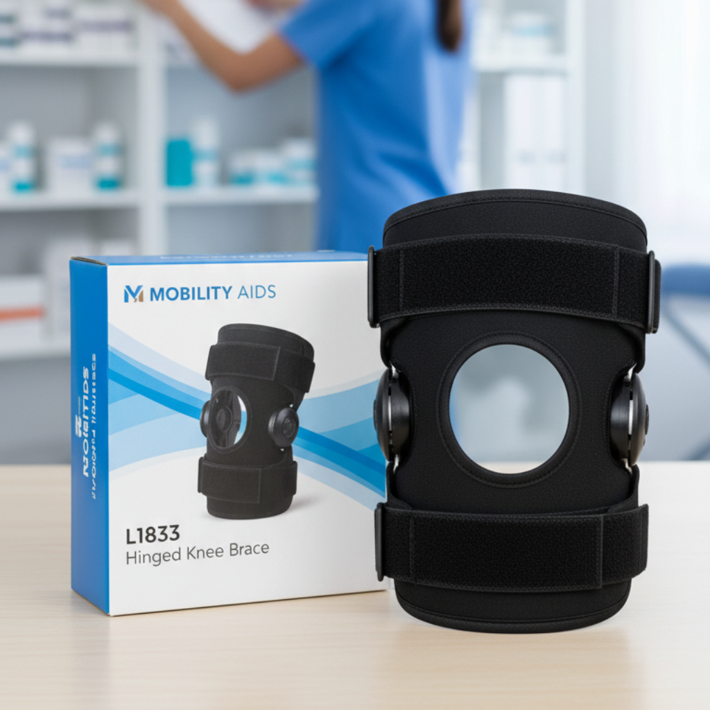 L 1833 Hinged Knee Brace