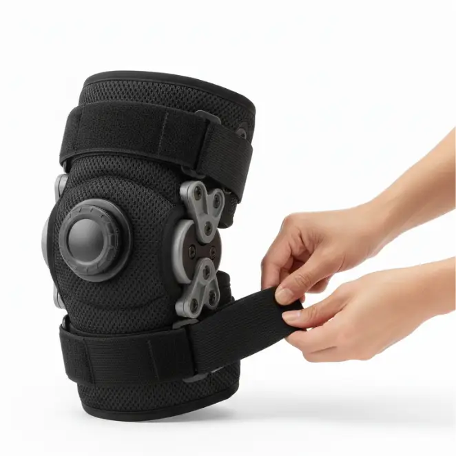 Professional Hinged Elastic Knee Brace - L1810,L1820 - Image 4