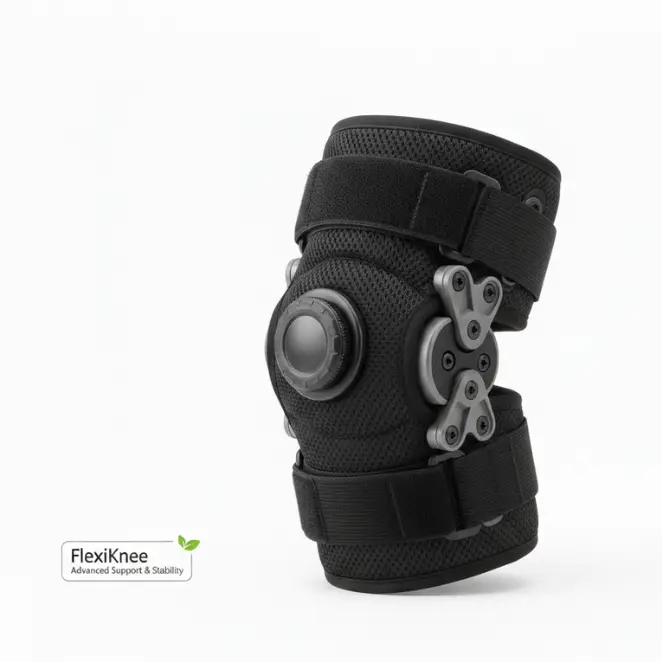 Professional Hinged Elastic Knee Brace - L1810,L1820 - Image 3