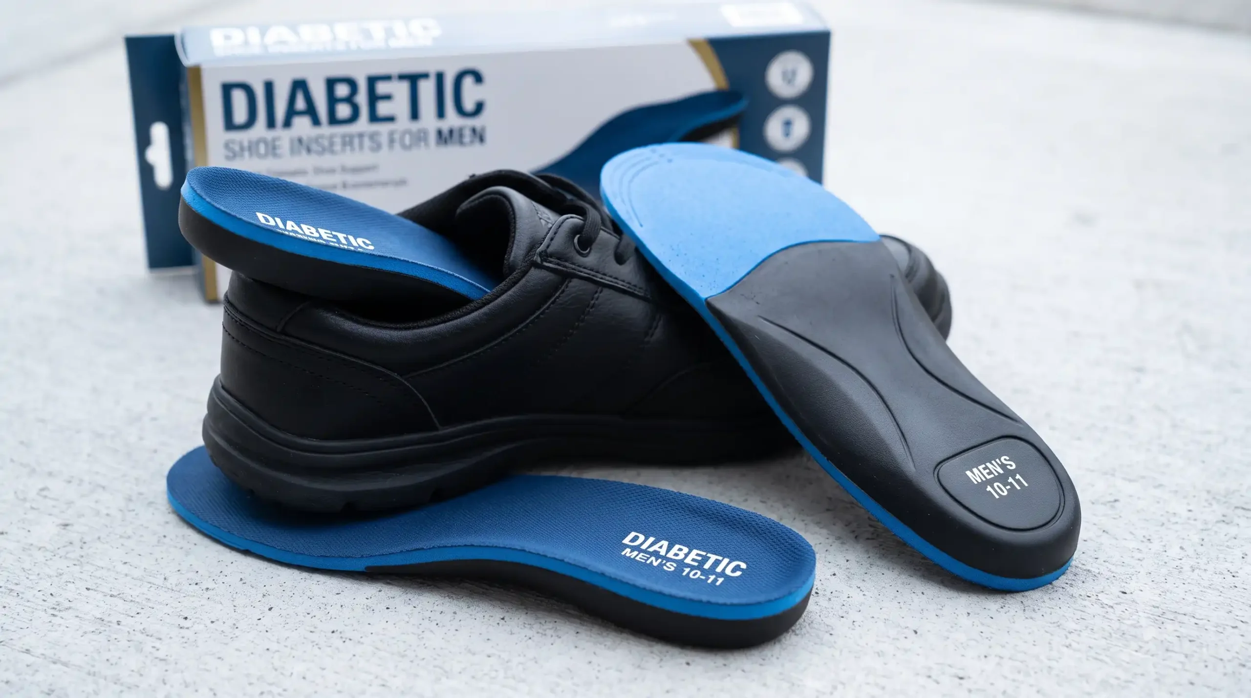 Best-Diabetic-Shoe-Inserts-for-Men-Comfort-Protection-and-Everyday-Confidence