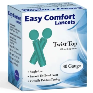 Easy-Comfort-Twist-Top-Lancets-30G