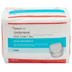 Cardinal Health™ 1615A Protective Underwear, Sure Care Plus, Heavy Absorbency