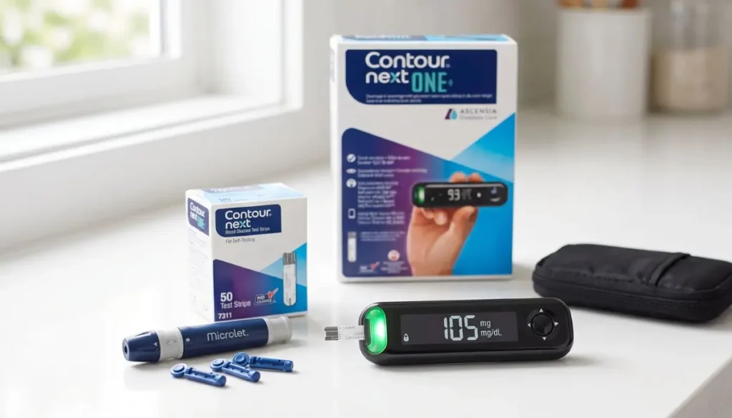 CONTOUR-NEXT-ONE-Blood-Glucose-Monitoring-System-Reviews-Accuracy-Features-Pros-Cons-Buying-Guide