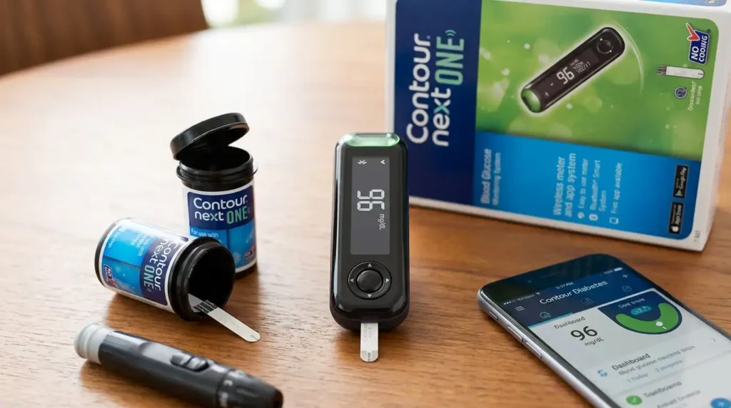CONTOUR-NEXT-ONE-Blood-Glucose-Monitoring-System-for-Everyday-Blood-Sugar-Testing
