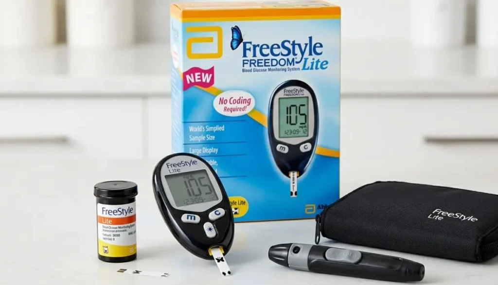 FreeStyle-Lite-Blood-Glucose-Monitoring-System-A-Simple-Guide-for-Everyday-Blood-Sugar-Testing
