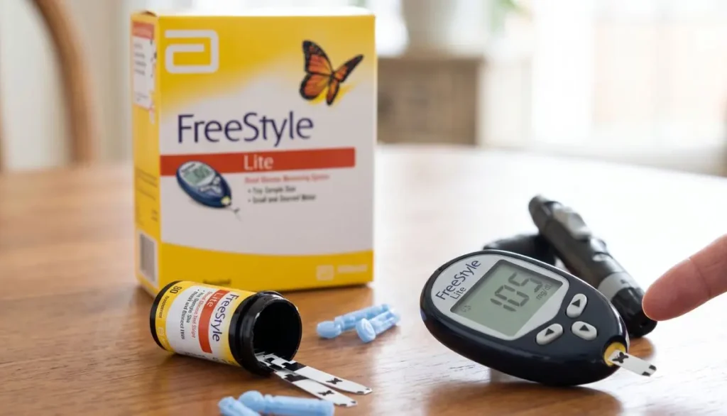 FreeStyle-Lite-Blood-Glucose-Monitoring-System-How-to-Use-It-Step-by-Step